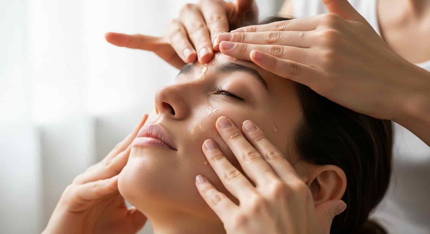 Body image for Japonská masáž obličeje: Klid a svěžest bez námahy