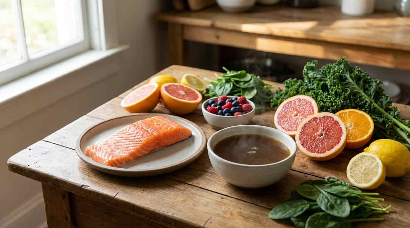 Kvíz: Přírodní zdroje kolagenu v potravinách pro zdravé klouby