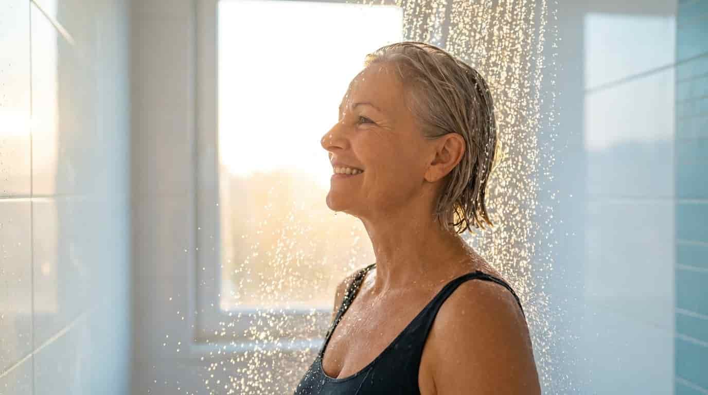 30 vteřin nepohodlí, které vám změní den. Proč je tento ranní rituál pro psychiku po padesátce důležitější než káva