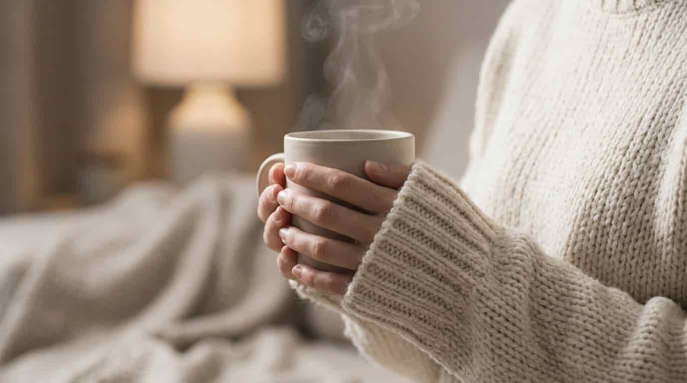 Body image for 30 vteřin nepohodlí, které vám změní den. Proč je tento ranní rituál pro psychiku po padesátce důležitější než káva