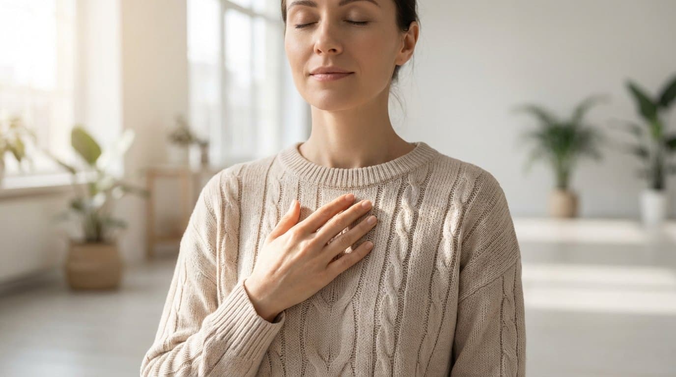 Bod štěstí uprostřed hrudníku, o kterém většina lidí neví. Jeho aktivace trvá jen minutu, ale tělo vám poděkuje