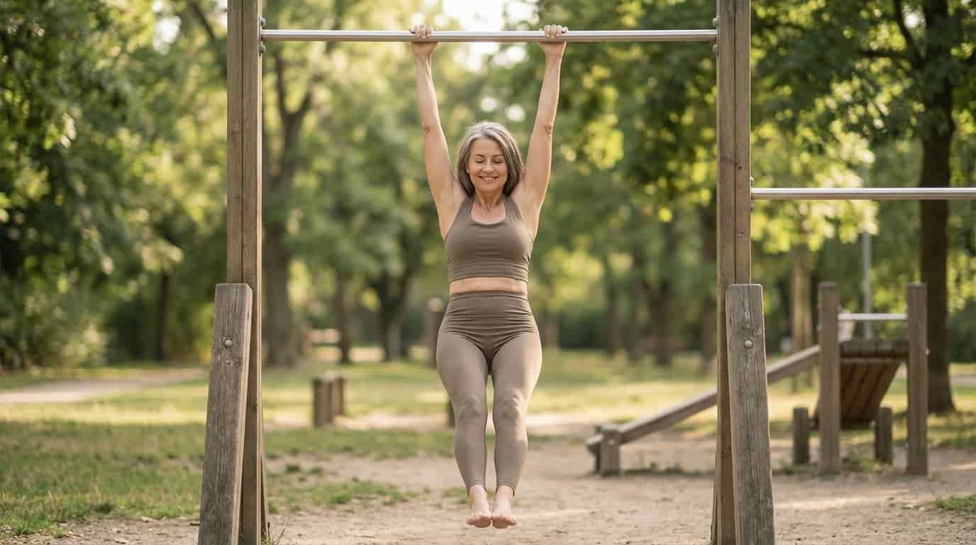 Celý den nás gravitace sráží na kolena. Stačí minuta v této pozici a páteř se nadechne jako zamlada