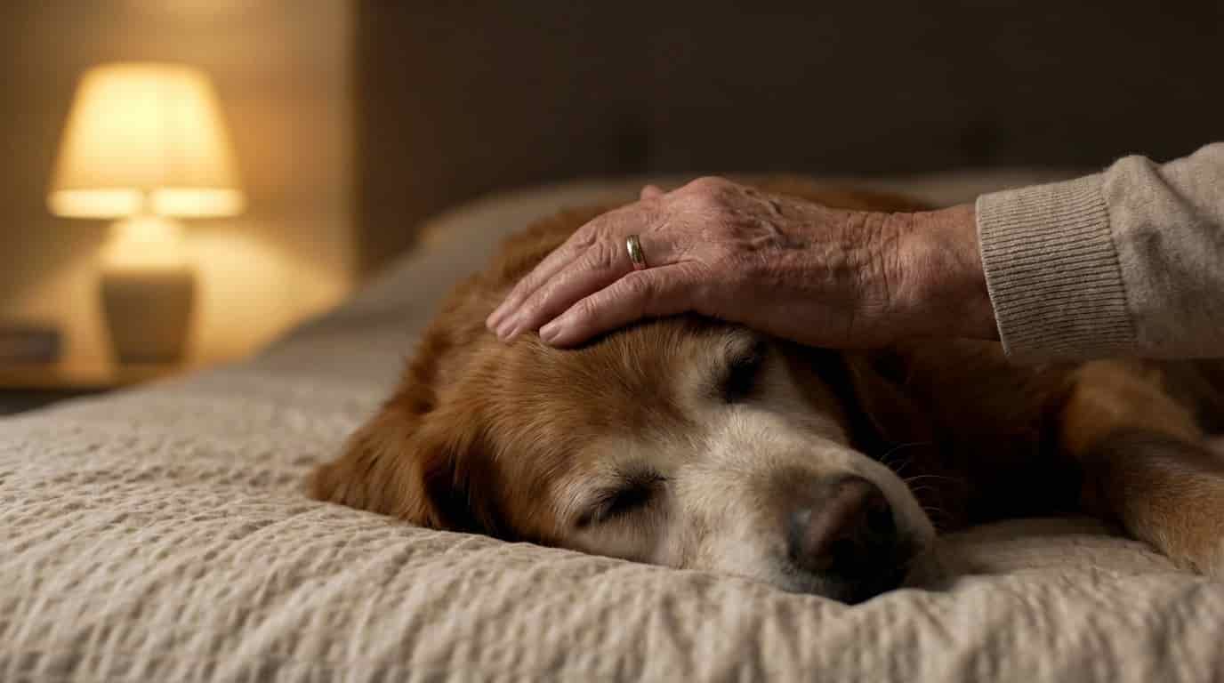 Body image for Celý život nám tvrdili, že pes do postele nepatří. Dnes už víme, že nás připravovali o nejklidnější noci života