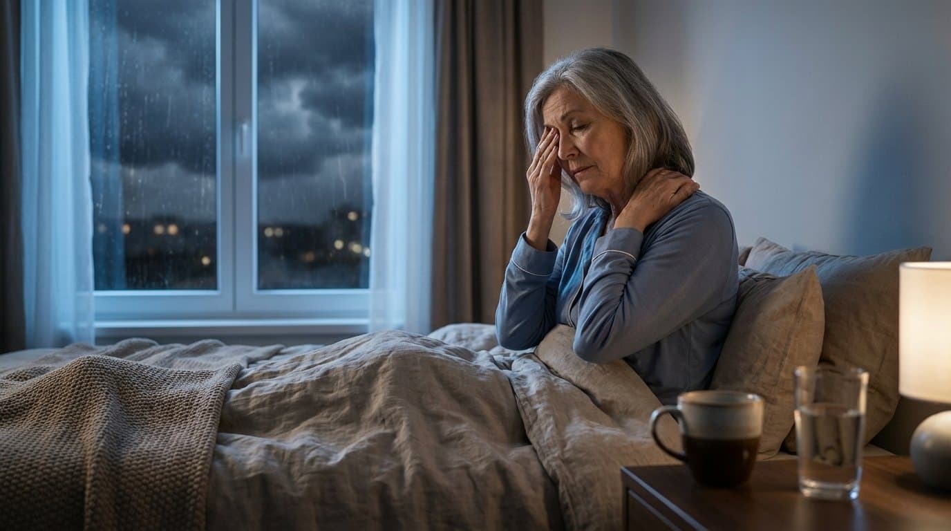 Cítíte změnu počasí v kostech i v noci? Vliv tlaku na nespavost je drtivý, ale obrana existuje