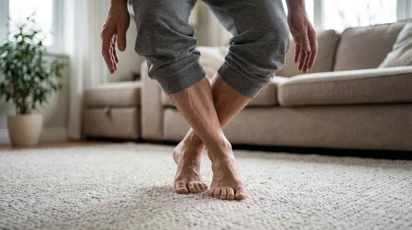 Body image for Dokážete se posadit a vstát bez opory? Deset bodů v tomto jednoduchém testu vám může doslova zachránit život