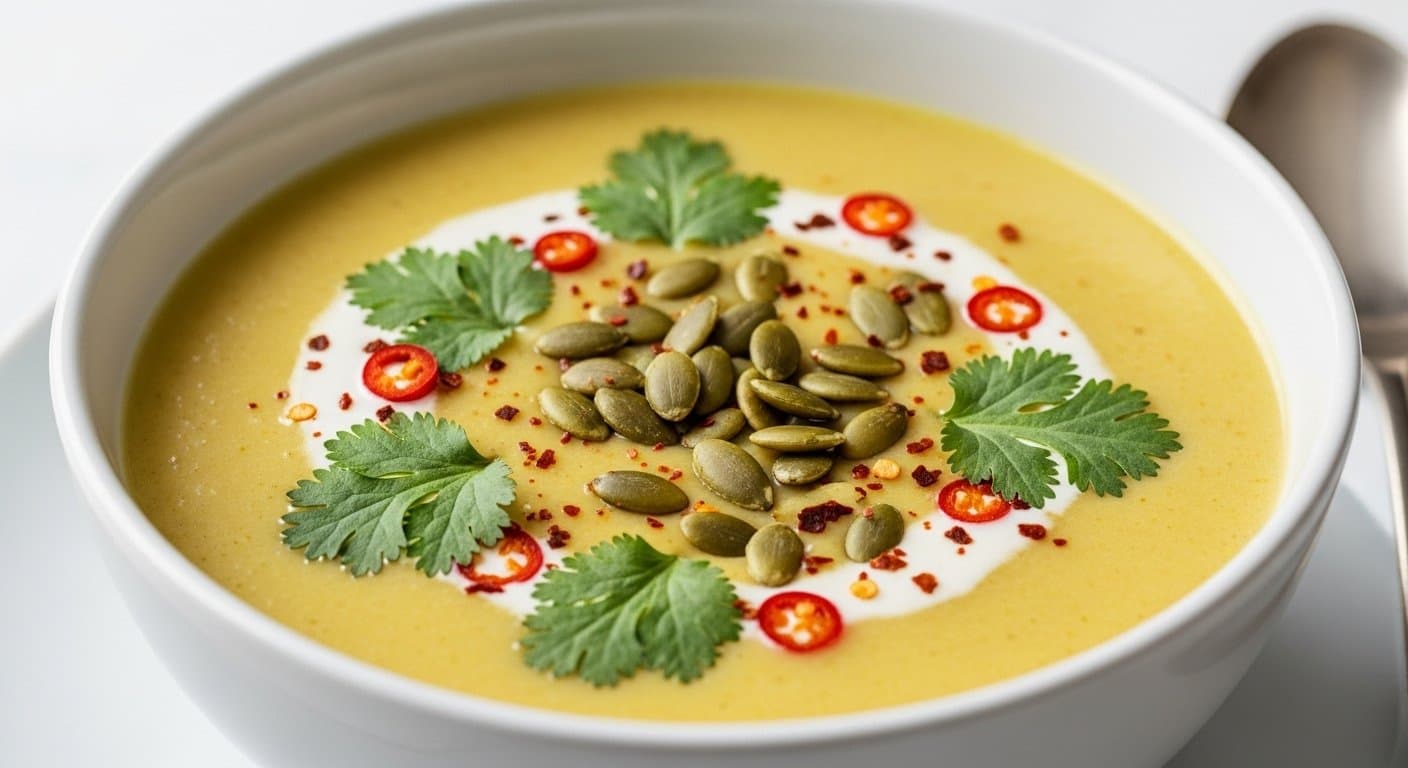 Houbový elixír pro imunitu a vitalitu: Krémová polévka z hlívy ústřičné se zázvorem a kokosem