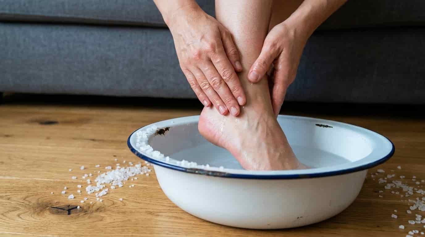 Body image for Když jsem večer nasypala tyto obyčejné krystalky do lavóru, stres zmizel během deseti minut. Tento zklidňující rituál zná málokdo