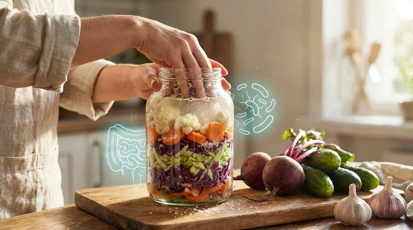 Když jsem začala kvašit zeleninu doma, moje střeva se probudila k životu. Proč byste to měli zkusit i vy po čtyřicítce