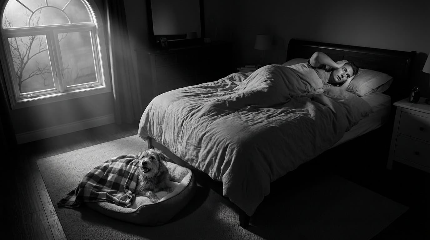 Když pes brečí v noci, spánek je pryč. Jak si to vyřešit jednoduše a navždy