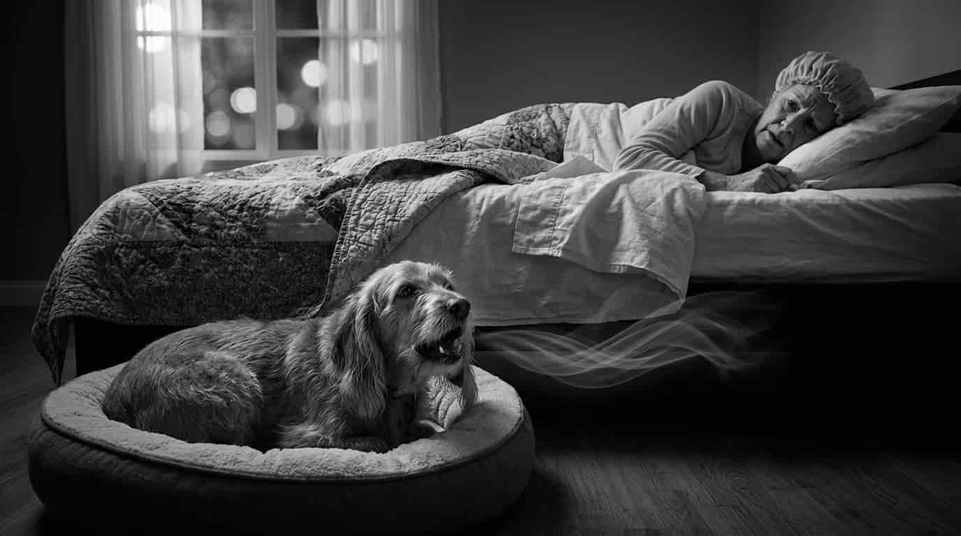 Body image for Když pes brečí v noci, spánek je pryč. Jak si to vyřešit jednoduše a navždy