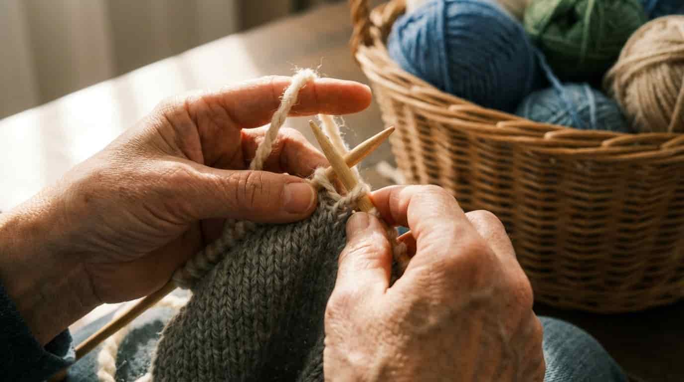 Když vezmete do ruky jehlice, děje se v hlavě malý zázrak. Odborníci to přirovnávají k hluboké meditaci