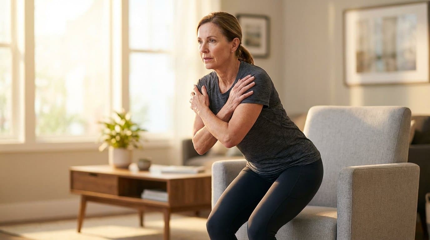 Lékaři ho používají k odhadu délky života. Zvládnete se zvednout ze židle, aniž byste použili ruce?