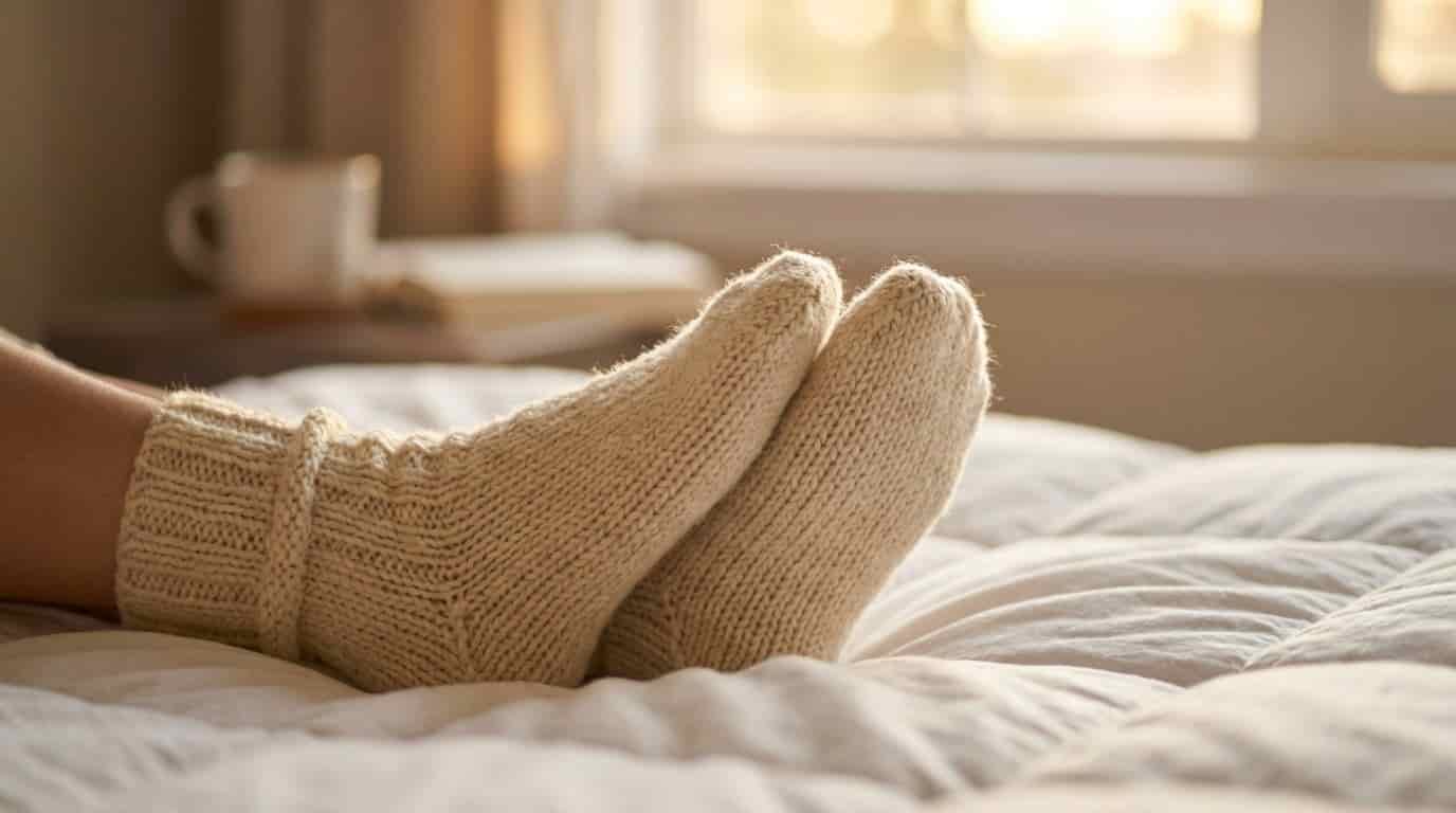 Lékaři konečně potvrdili to, co naše babičky věděly dávno. Spaní v ponožkách je klíčem k okamžitému usnutí