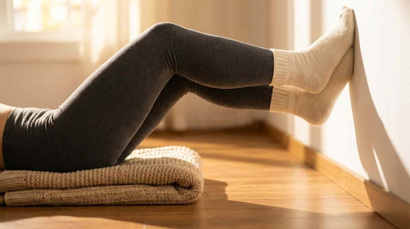 Body image for Lékaři na ni nedají dopustit, přesto ji doma dělá málokdo. Poloha, která za 15 minut restartuje celý krevní oběh