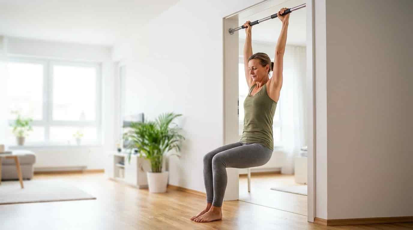 Lékaři nad tím kroutili hlavou, ale úleva přišla okamžitě. Obyčejný vis na hrazdě dokáže s páteří divy, o kterých se nemluví