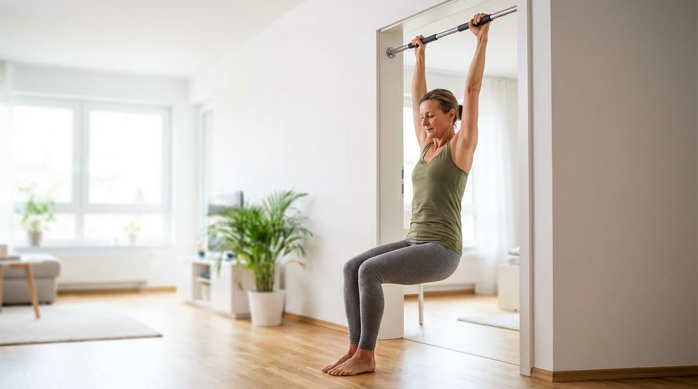 Lékaři nad tím kroutili hlavou, ale úleva přišla okamžitě. Obyčejný vis na hrazdě dokáže s páteří divy, o kterých se nemluví