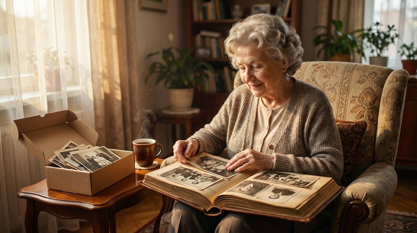 Leží vám ve skříni lék na úzkost, o kterém nevíte. Stačí otevřít staré album a mozek se okamžitě zaplaví klidem