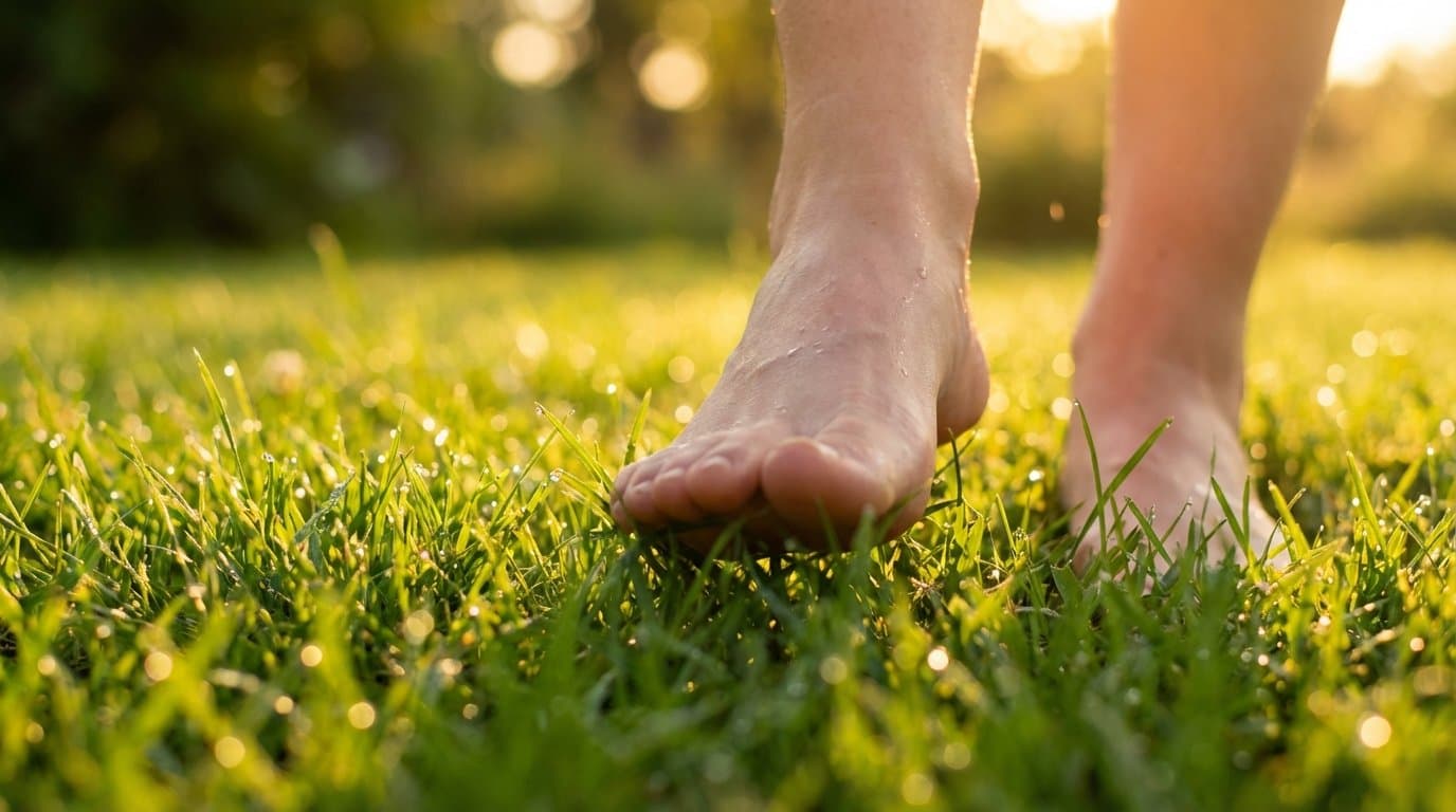 Medicína budoucnosti, po které denně šlapeme. Kontakt holé kůže se zemí dělá s krví něco, co lékaři sledují s úžasem