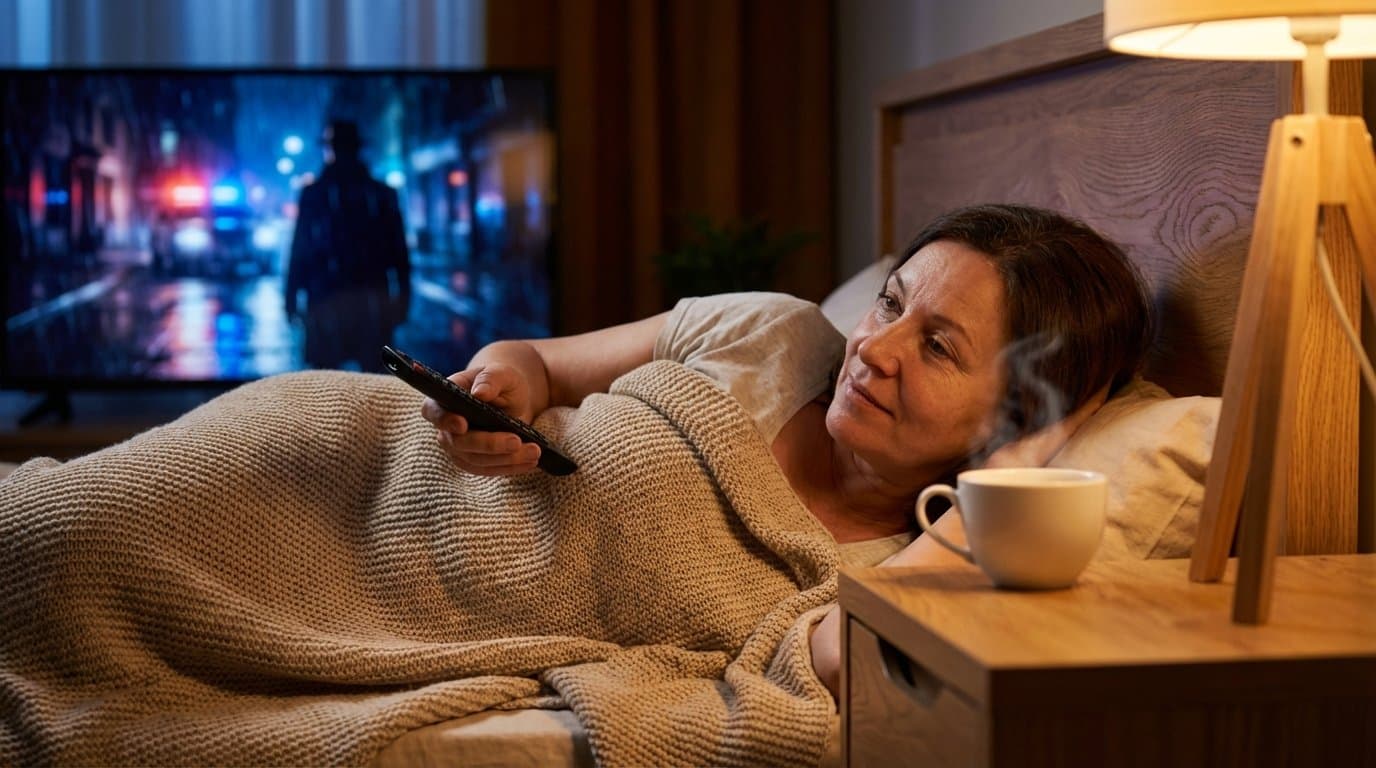 Místo meduňky si pouštíte detektivky. Psychologové odhalili, proč tento zdánlivě drastický zvyk funguje lépe než ticho