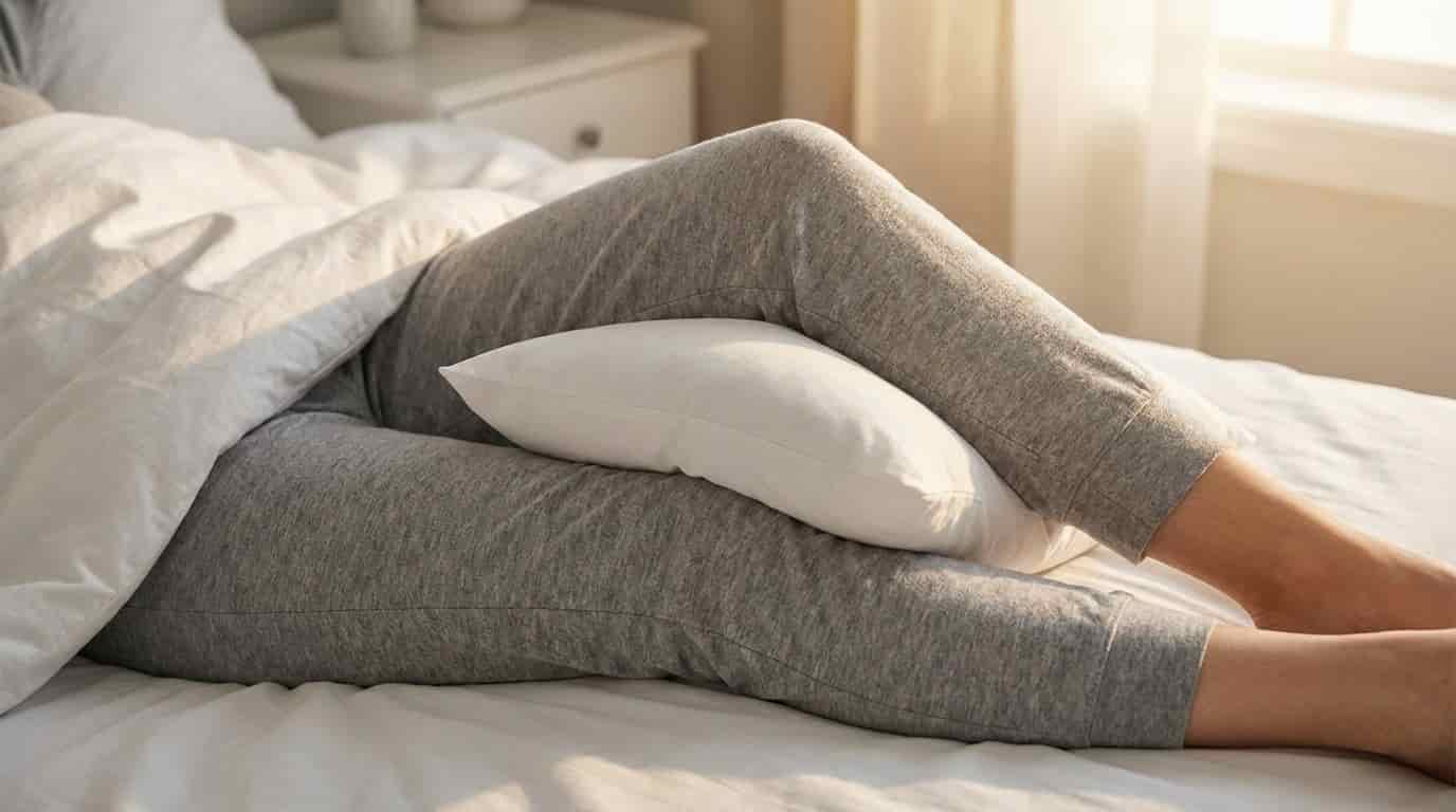 Není to matrací ani stářím. Ranní bolest kyčlí často zmizí, když do postele přidáte tuto obyčejnou věc