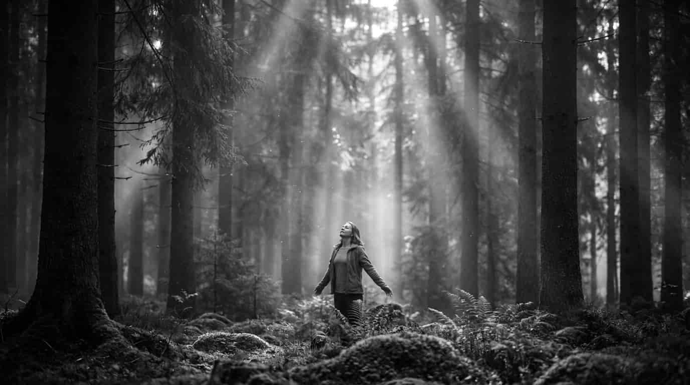 Neviditelná sprcha, kterou v lese dáváte svým plicím. Stačí hodina a krevní obraz se změní k nepoznání