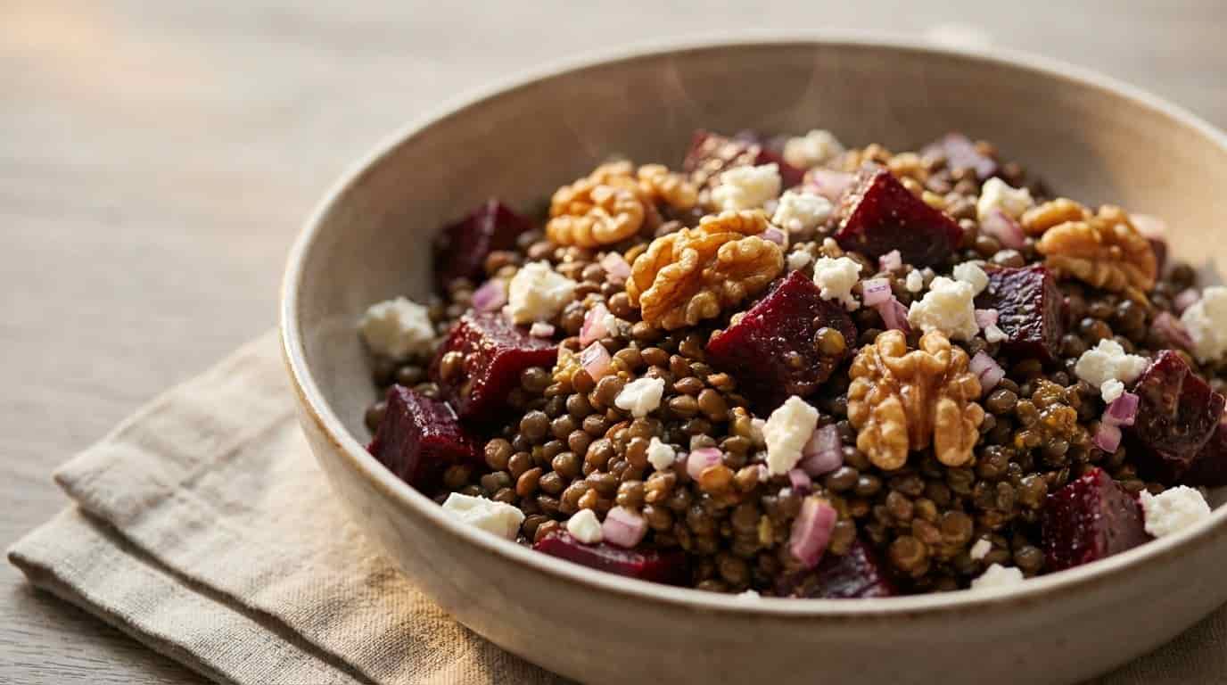 Body image for Nevyhazujte zbytky ořechů z cukroví. V kombinaci s obyčejnou čočkou vykouzlíte novoroční oběd snů