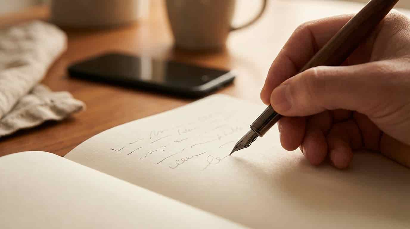 Body image for Odložte telefon a vezměte do ruky pero. Vědci potvrdili, že tato činnost chrání před stařeckou demencí účinněji, než jsme tušili