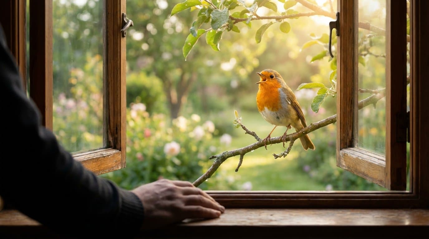 Otevřete ráno okno dokořán a jen poslouchejte. Zvuk, který mnozí považují za samozřejmost, ve skutečnosti opravuje nervové buňky