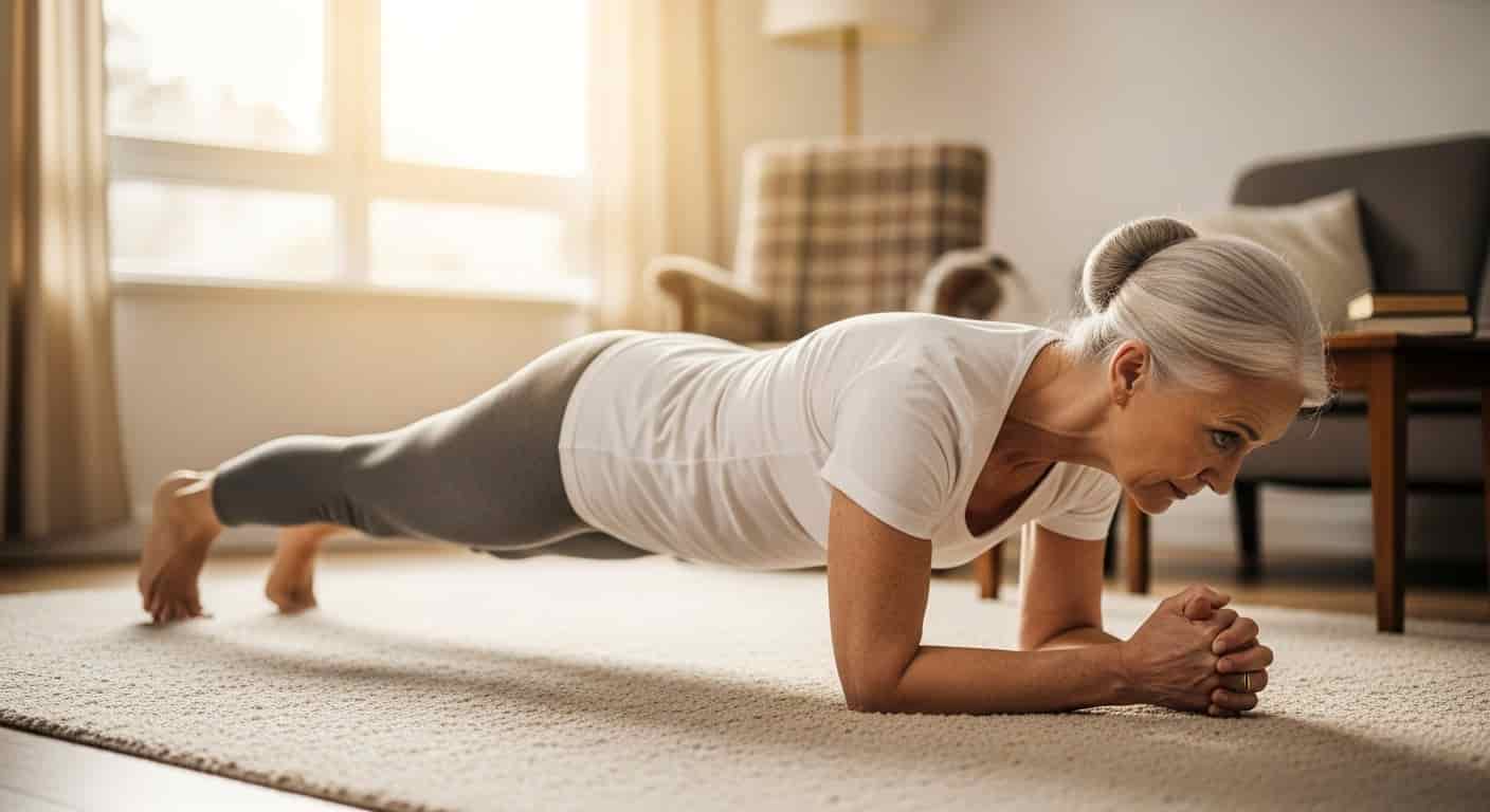 Body image for Oživte minulost: Zapomenuté cviky z 80. let pro jádro, které vás udrží v pohybu i po sedmdesátce