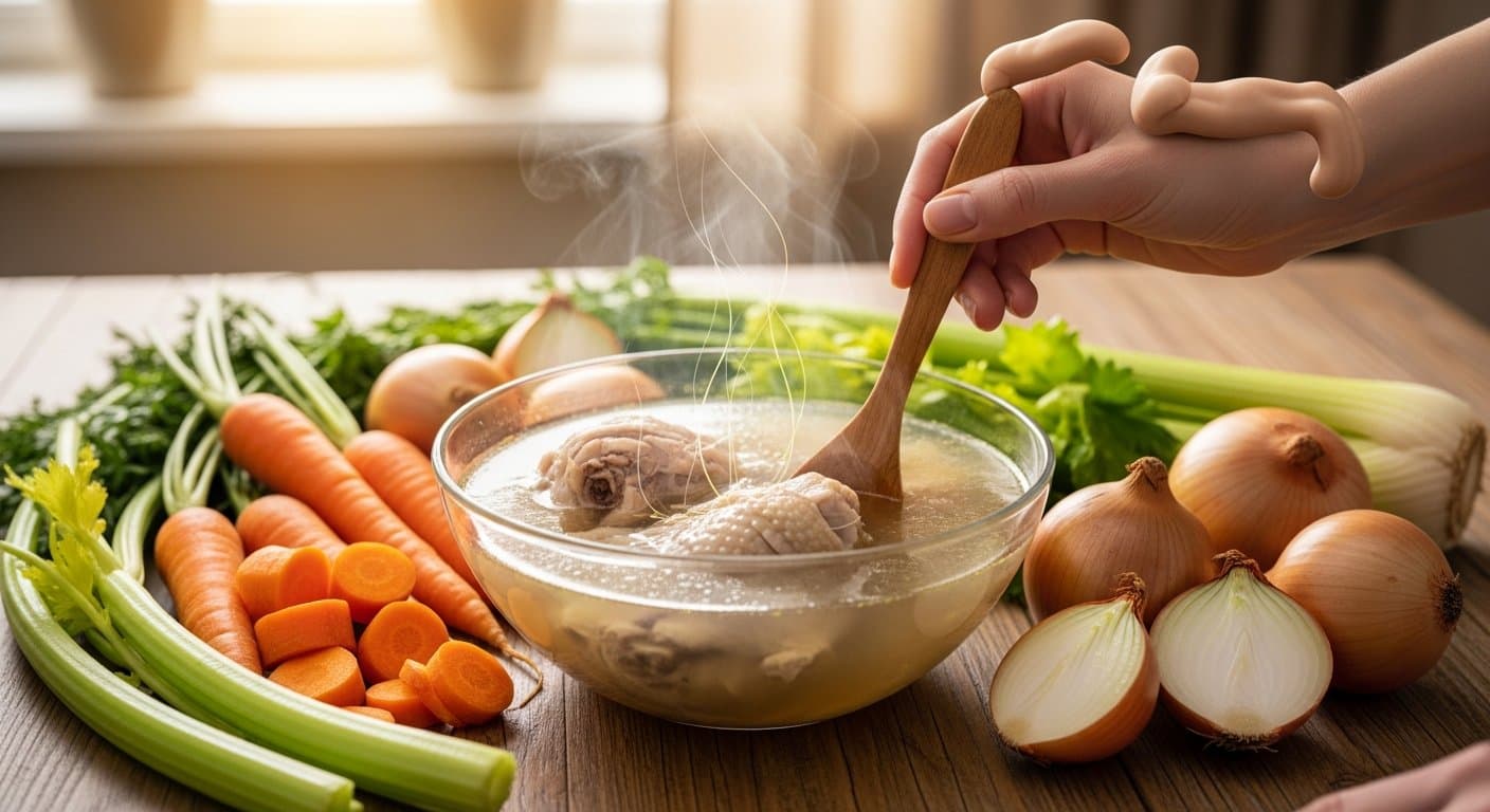 Po šedesátce jsem objevila sílu kuřecího vývaru: Jak kolagen pomohl mým kloubům a proč byste to měli zkusit i vy