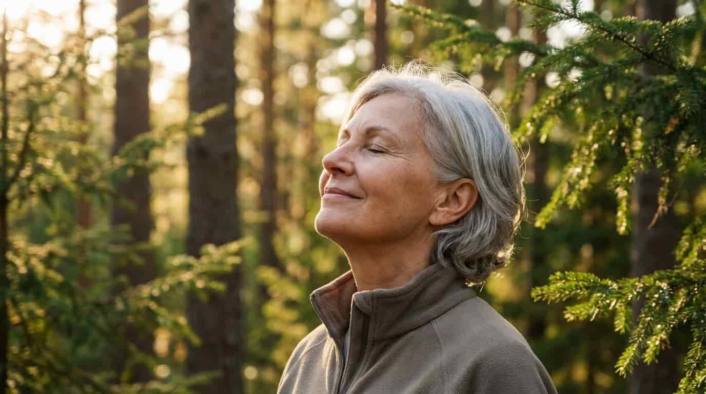 Body image for Pobyt mezi jehličnany funguje jako neviditelná infuze zdraví. Půl hodiny v lese nahradí týdenní dávku vitamínů