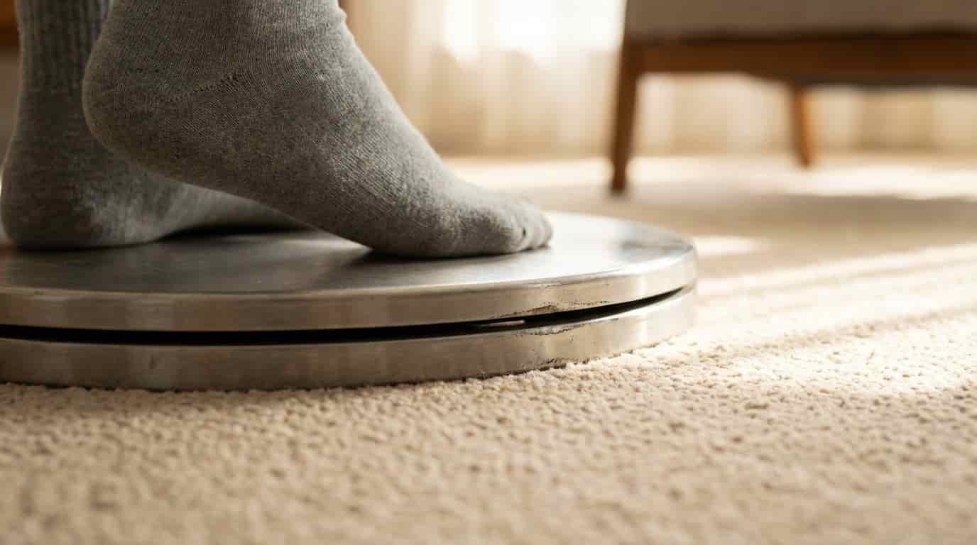 Body image for Pod postelí ho měla každá rodina v Československu. Kovový disk se dnes vrací a ortopedi konečně přiznávají barvu