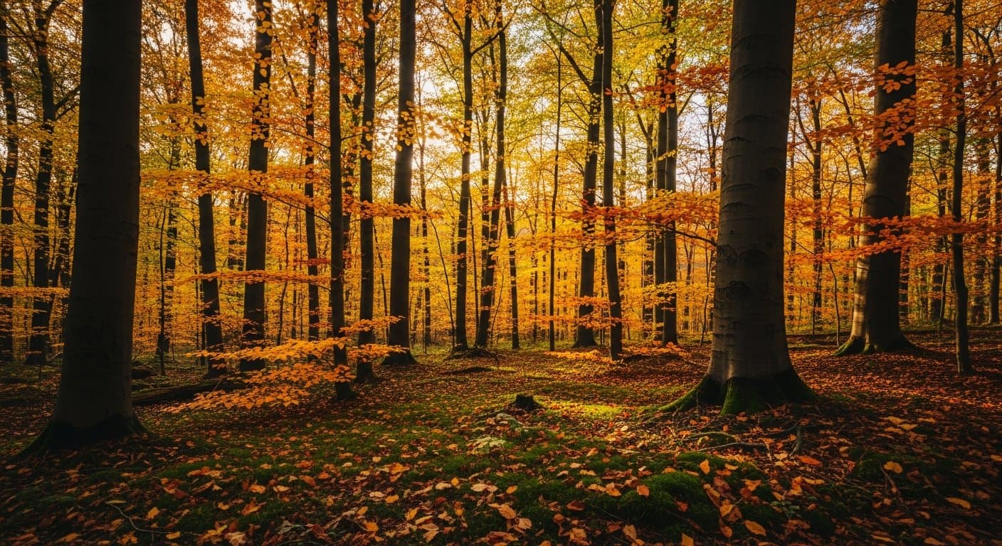 Podzimní paleta barev, která tiše mění vaši náladu. Jak je příroda dokáže použít k našemu prospěchu