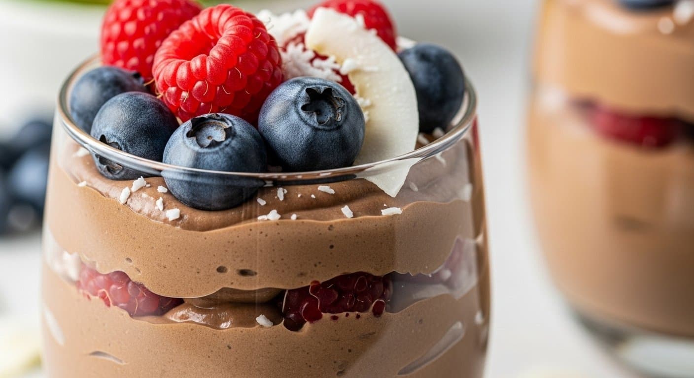 Rychlá regenerace i mlsání bez výčitek: Fitness čokoládová mousse s avokádem, hotová za 5 minut!