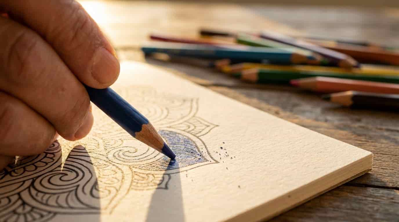 Body image for Stačilo vzít do ruky pastelky a úzkost zmizela. Tuto metodu by měl znát každý dospělý