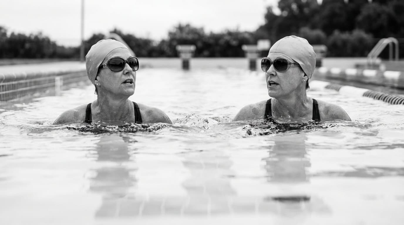 Takto plavaly celé generace žen, aby si nenamočily účes. Dnešní ortopedi nad tímto zvykem lomí rukama