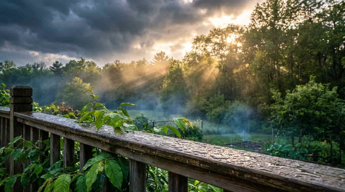 Ten pocit úlevy po bouřce není náhoda. Vzduch je v tu chvíli nabitý energií, která funguje lépe než káva a prášky na uklidnění dohromady