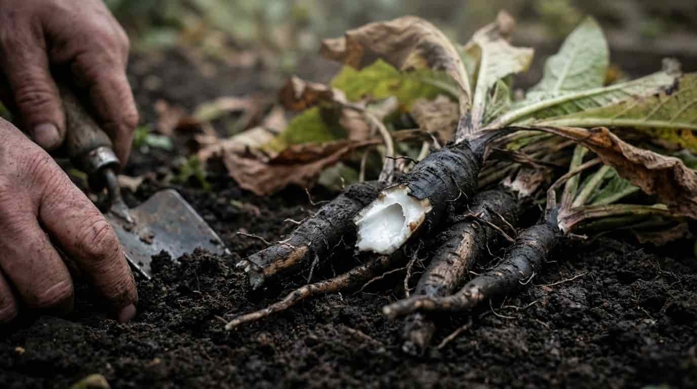 Tento černý kořen vykopávaly naše babičky holýma rukama. Dnešní drahé masti by proti němu neměly šanci