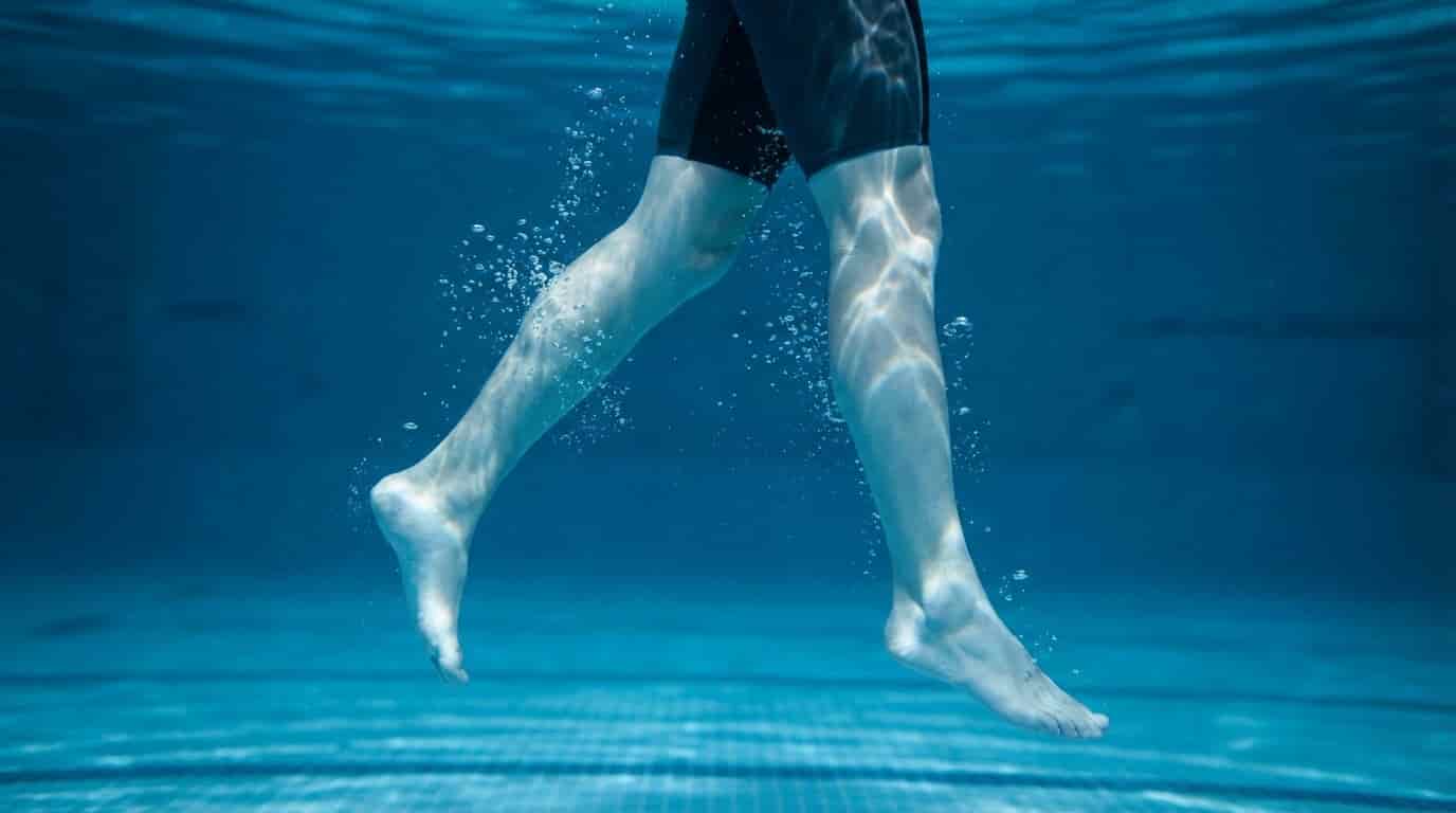 Body image for Tento pohyb ve vodě vypadá na první pohled legračně. Ve skutečnosti je to utajovaná zbraň vrcholových atletů, která zachraňuje klouby