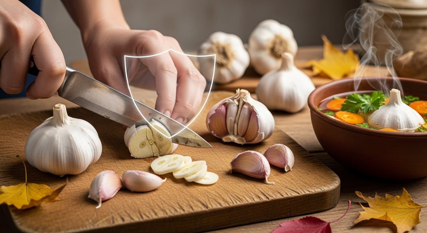 Tento starý český trik s česnekem posílil mou imunitu tak, že jsem zapomněla na časté nachlazení