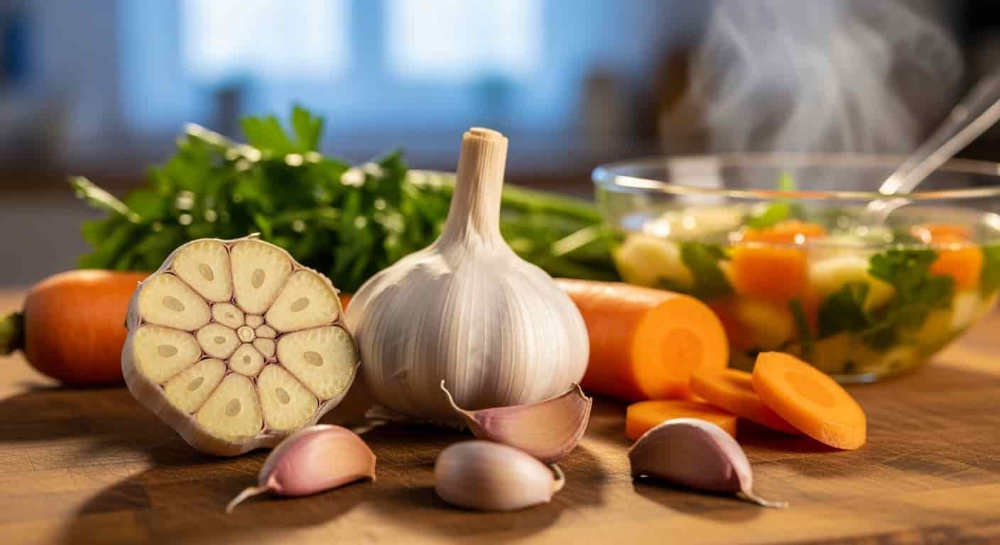 Body image for Tento starý český trik s česnekem posílil mou imunitu tak, že jsem zapomněla na časté nachlazení