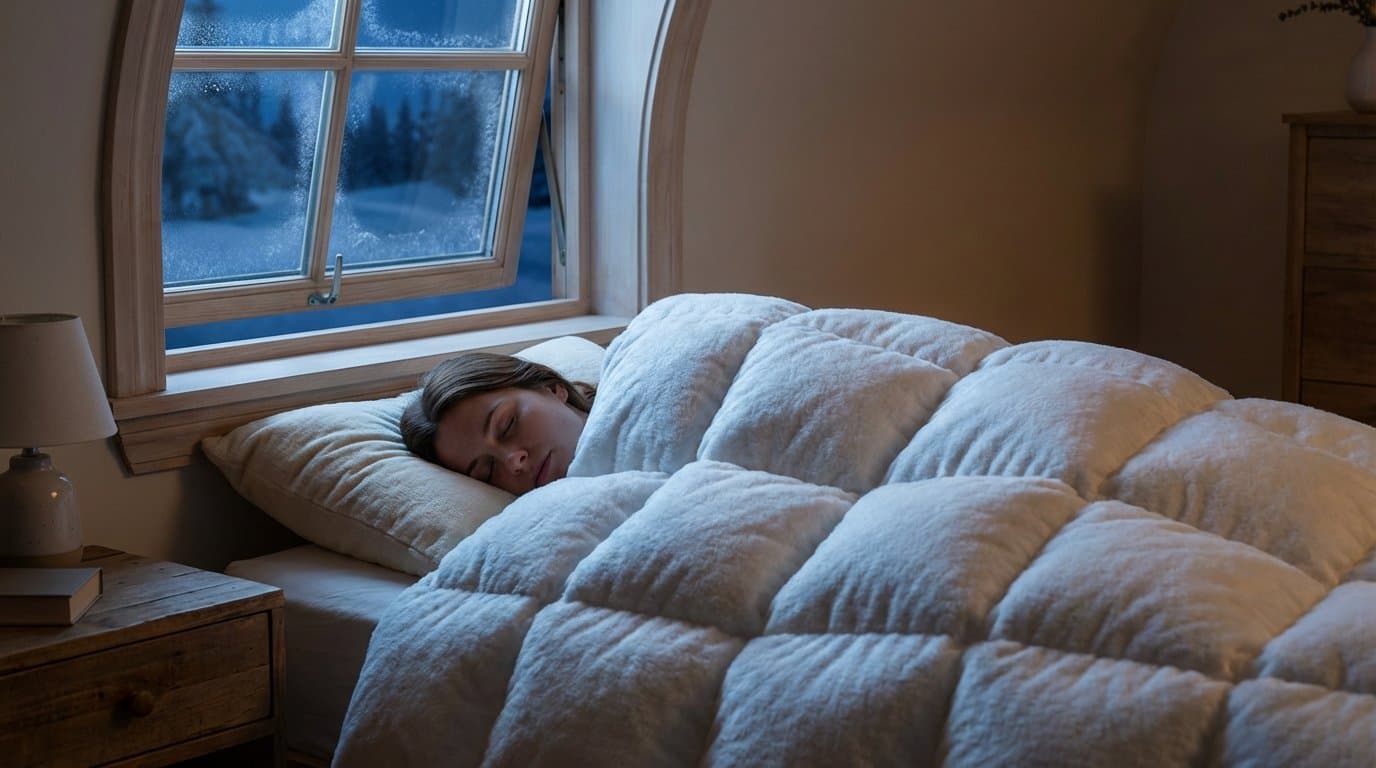 Tento zvyk našich babiček v zimě mnozí zatracují. Vaše plíce ale v noci prosí o pravý opak