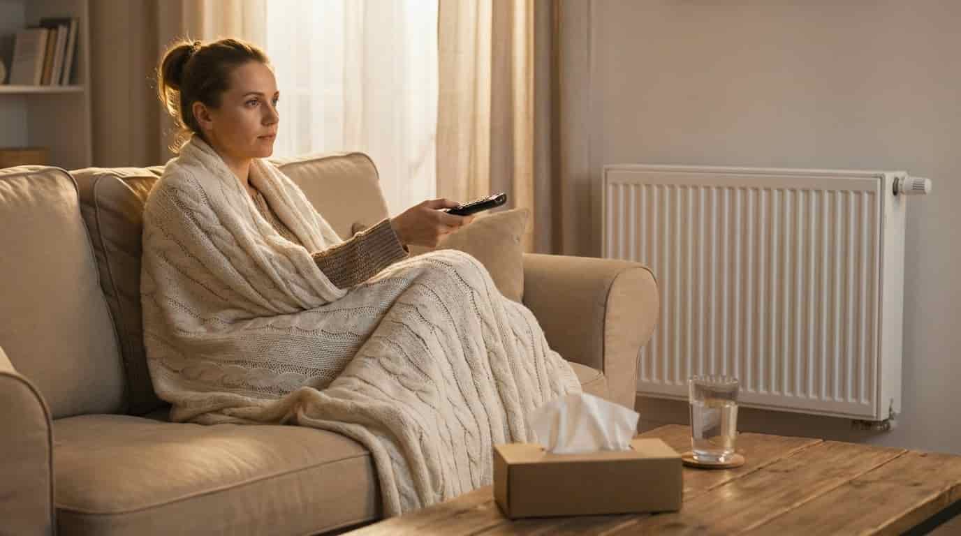 Teplo domova se změnilo v past. Vaše sliznice volají o pomoc, zatímco vy v klidu sedíte u televize