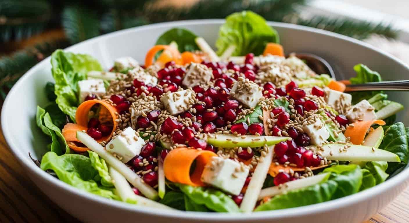 Body image for Vánoční salát s granátovým jablkem a pestřecem: Imunitní štít pro chladné dny za pár korun