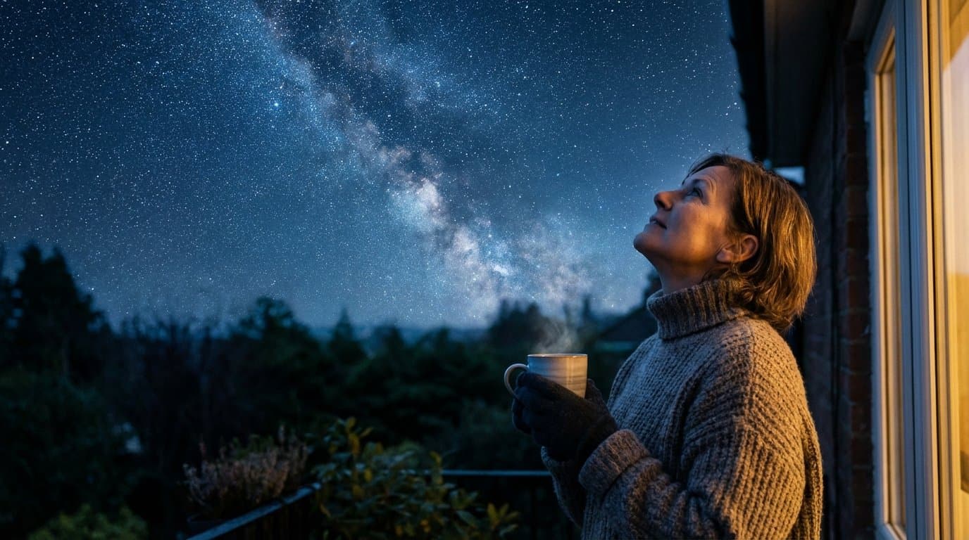 Vesmír nabízí lék na úzkost, který je zcela zdarma. Stačí zvednout hlavu a nechat na sebe působit terapii úžasem