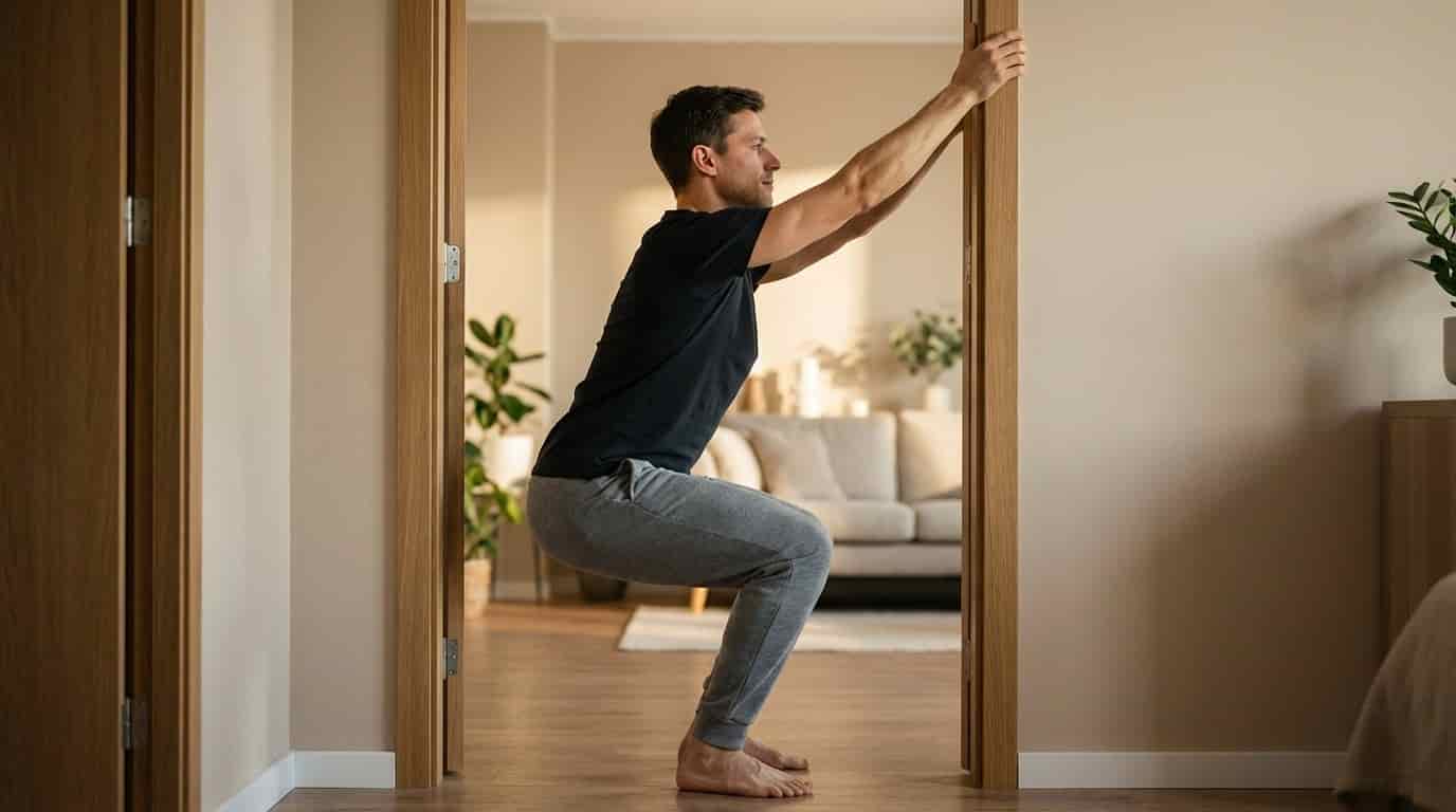 Většina lidí vidí jen obyčejný rám dveří. Pro vaše bolavá bedra je to ale ta nejúčinnější záchrana