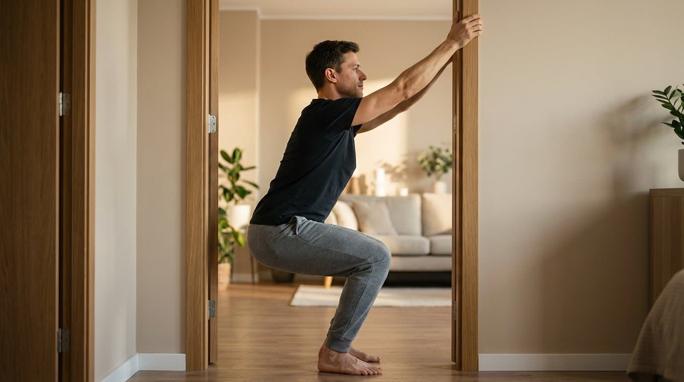 Většina lidí vidí jen obyčejný rám dveří. Pro vaše bolavá bedra je to ale ta nejúčinnější záchrana