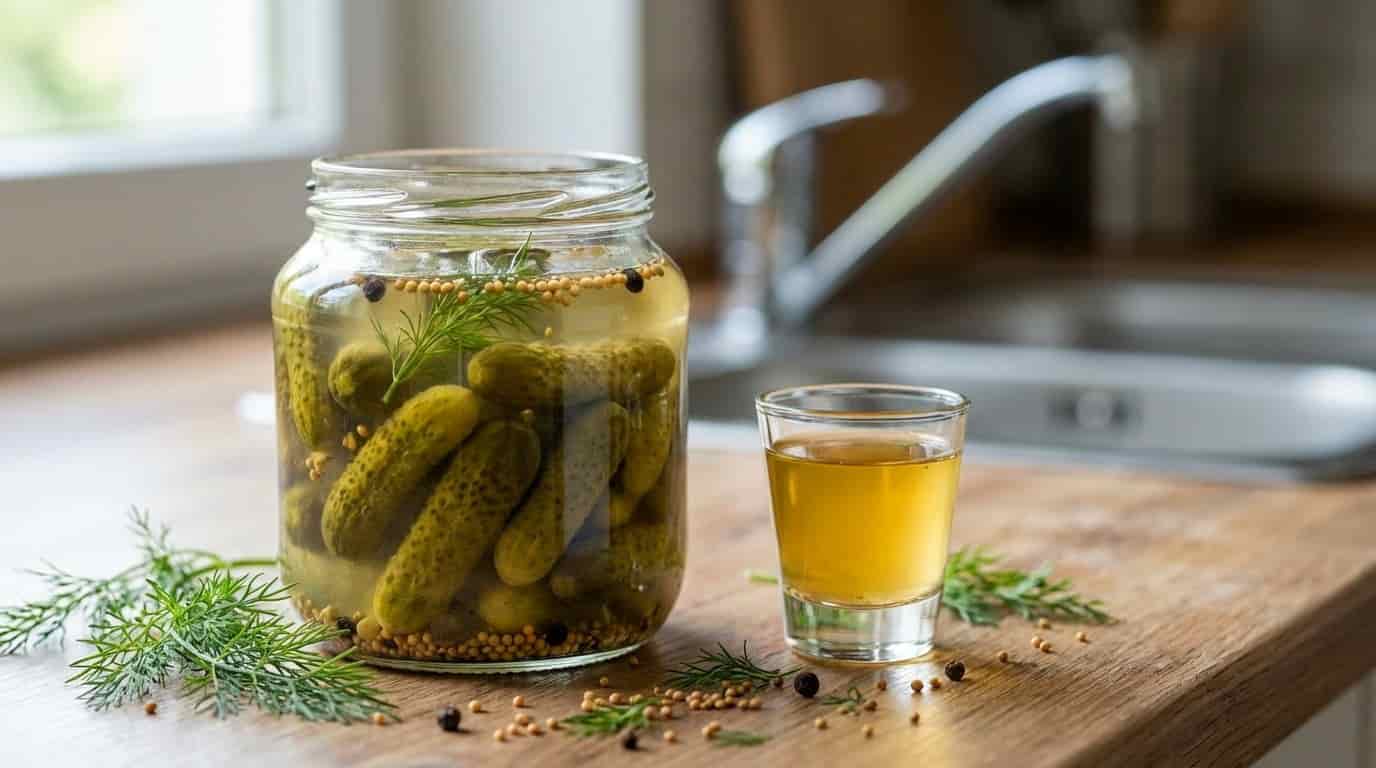 Většina z nás to vylévá do dřezu. Přitom pár loků této tekutiny zastaví křeče rychleji než pilulky