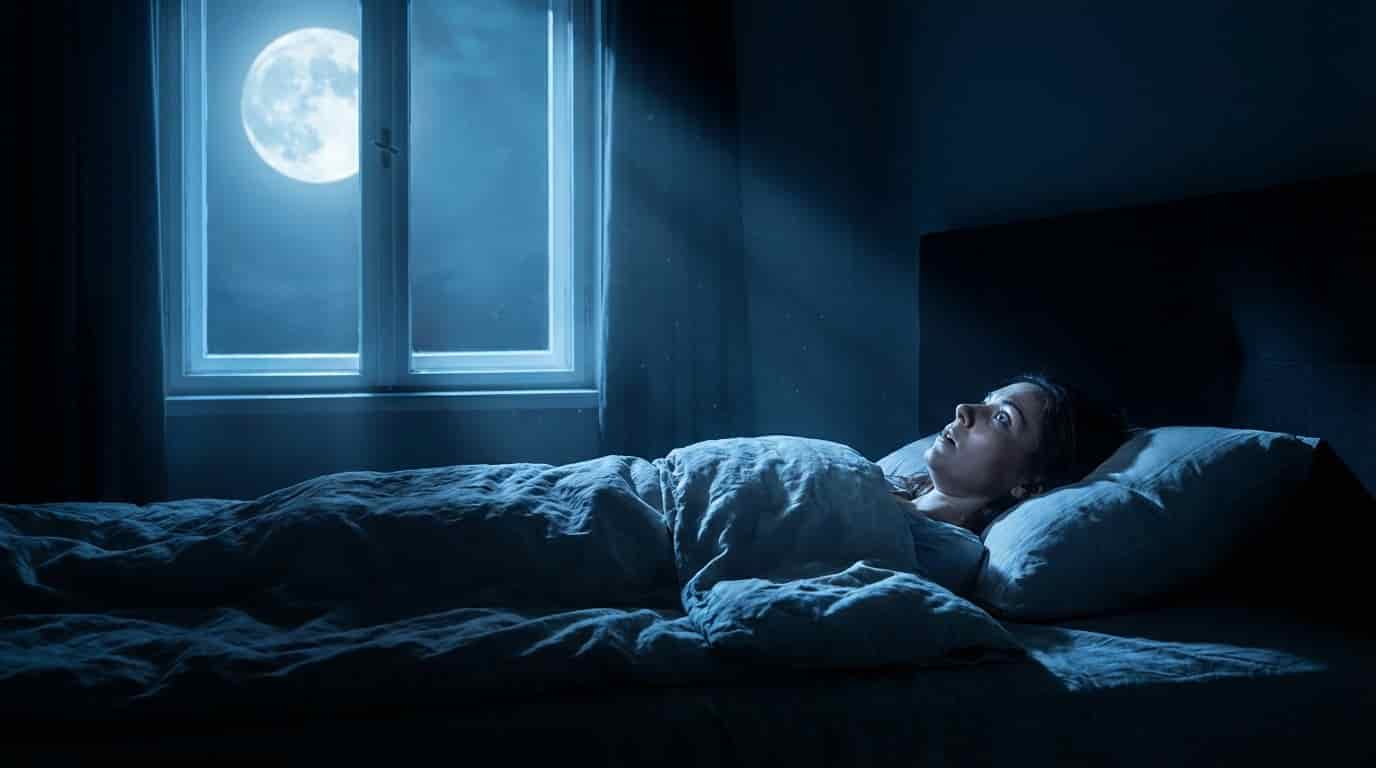 Za bezesné noci během úplňku často může jediná chyba. Věda konečně potvrdila, co s naším tělem dělá měsíční svit