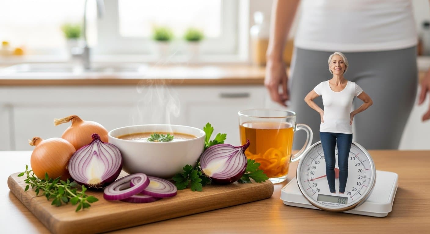 Zázračný efekt cibule na hubnutí po padesátce: Jak tato obyčejná zelenina pomáhá shodit kila bez hladu